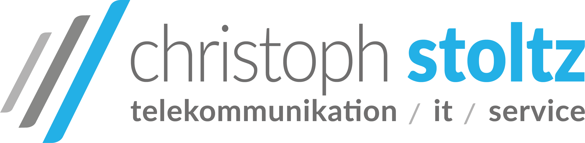 Logo: christoph stoltz - telekommunikation / it / service